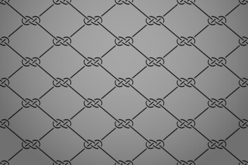 Naklejka premium Abstract geometric pattern. A seamless vector background. Black and gray ornament. Graphic modern pattern. Simple lattice graphic design