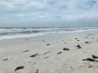 Wind Storm at the Beach gives Big Waves