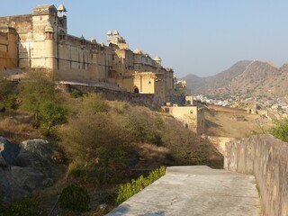 Beautiful view of Amber Fort