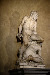 City break in Italy, in the city of Florence in autumn