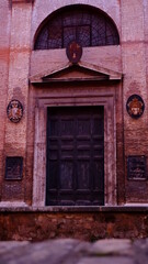 Main portal by Augusto Passaglia, Siena Cathedral, Siena, Italy
