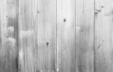 Gray wooden wall made of pine tree planks