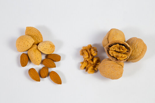 Almendras, nueces y pistachos