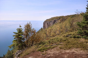 view of the cliff