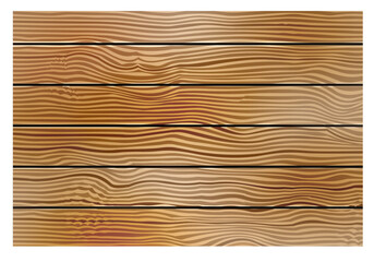 Wood texture. Tree. Pine. Background from boards. Place for an inscription. Natural materials. Vector Stock Illustration