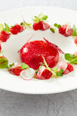 Dessert gastronomique