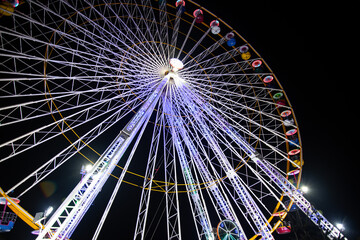 Fototapeta premium barcares in france christmas market