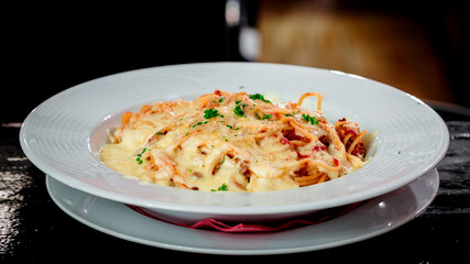 Dish Pasta Restaurant