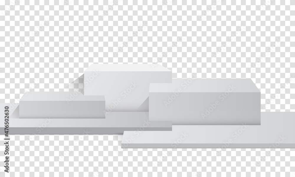 Poster abstract realistic 3d podium set with pastel color. 3d display product beige minimal scene with geom