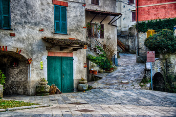 Vicoli stretti di Garbagna Alessandria © gianniarmano