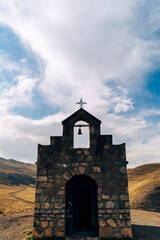 chapel in the mountains