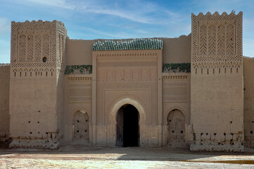 Monument of Tafilalet , Sijilmassa in Morocco