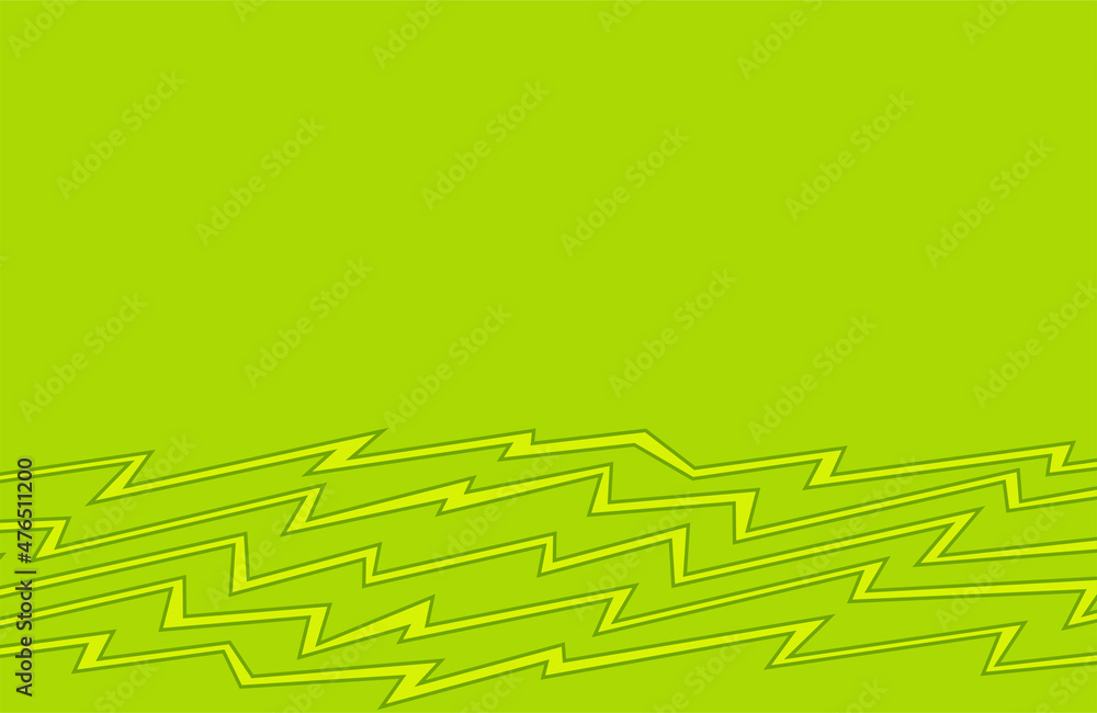 Poster abstract background with jagged zigzag line pattern and some copy space area