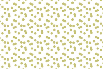 カーキの水玉の白背景の壁紙
