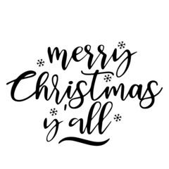 merry christmas y'all inspirational quotes, motivational positive quotes, silhouette arts lettering design