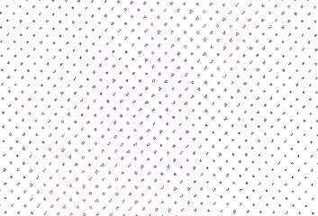 Light Pink, Yellow vector pattern with ABC symbols.