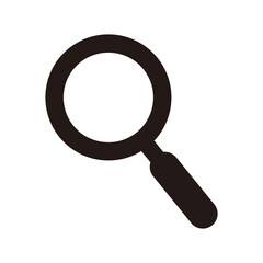 Magnifying glass graphic icon design template isolated