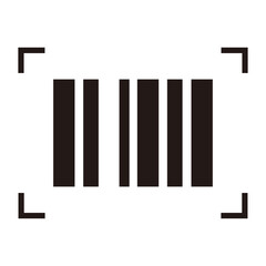 barcode logo icon vector symbol
