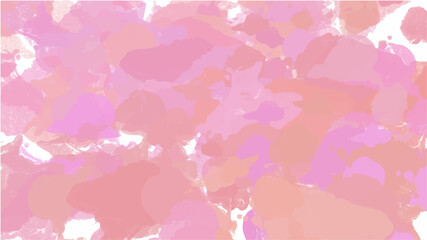 Pink watercolor background for your design, watercolor background concept, vector.