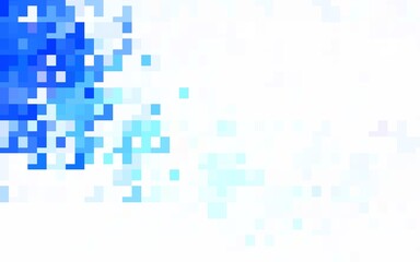 Light BLUE vector layout with lines, rectangles.