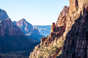 zion National park hiking