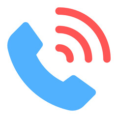 phone ring icon illustration