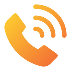 phone ring icon illustration