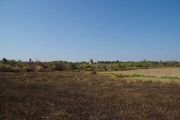 Obraz premium ミャンマー 世界遺産ピュー古代都市群 シュリークシェートラー