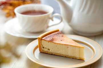 ケーキと紅茶