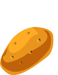 potato vector illustration
