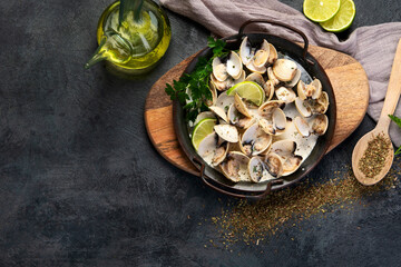 Venus vangole on gray background.