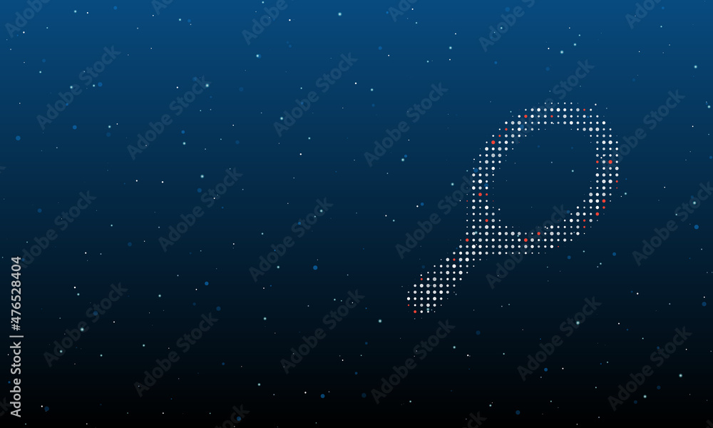 Poster on the right is the tennis symbol filled with white dots. background pattern from dots and circles o