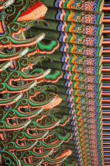 Pattern Of Korean Roof Beams