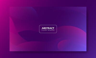 Abstract Colorful liquid background. Modern background design. gradient color. Purple Dynamic Waves. Fluid shapes composition. Fit for website, banners, wallpapers, brochure, posters