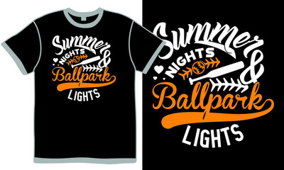 Summer Nights And Ballpark Lights, Sports Field, Sports Ball, Sports League, Baseball Team, Summer Nights Saying