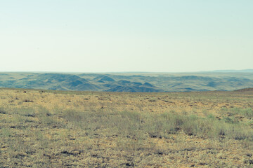landscape with mountains