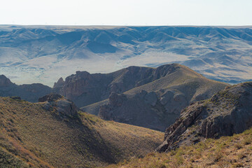 landscape with mountains