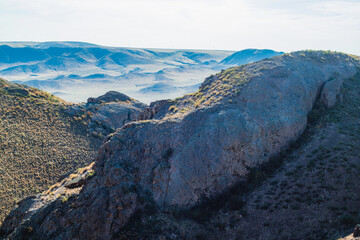 landscape in the mountains