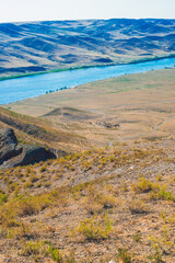 sand dunes on the beach