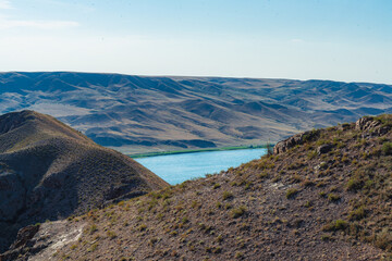 view of the mountain
