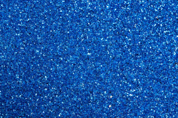 Are Plane Of  Blue Glitter Background