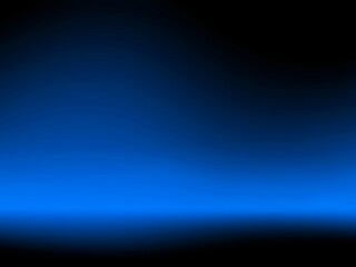 Fototapeta premium Black and blue background. Abstract blue background for web design templates, christmas, valentine, product studio room and business report with smooth gradient color.