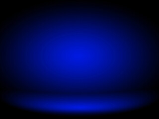 Black and blue background. Abstract blue background for web design templates, christmas, valentine, product studio room and business report with smooth gradient color.