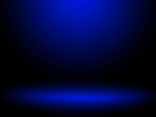 Black and blue background. Abstract blue background for web design templates, christmas, valentine, product studio room and business report with smooth gradient color.