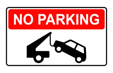 zakaz parkowania - obrazy, fototapety, plakaty