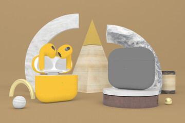 Wireless Pods Abstract