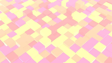 キューブ お菓子 ポップ パステルイエロー [別Verあり]