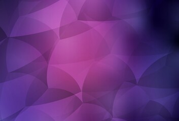 Dark Purple, Pink vector layout with lines, triangles.