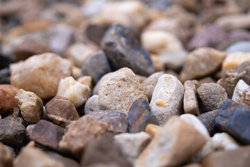 Abstract small stone texture background