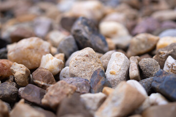 Abstract small stone texture background
